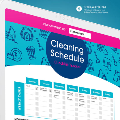 Interactive Cleaning Rota & Supplies List Calculator