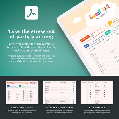 Interactive Children's Party Planner